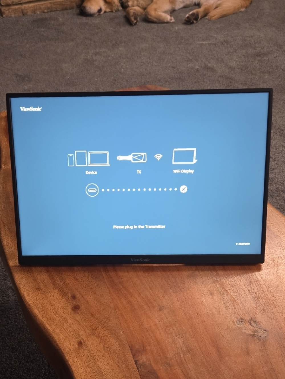 ViewSonic Portable USB-C Bluetooth Monitor in Black - 15.6"